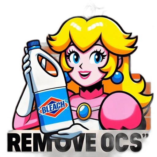 bottle, vaporwave, pixel art, princess transparent PNG cut-out