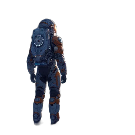 jacket, robot, creature, mask transparent PNG cut-out
