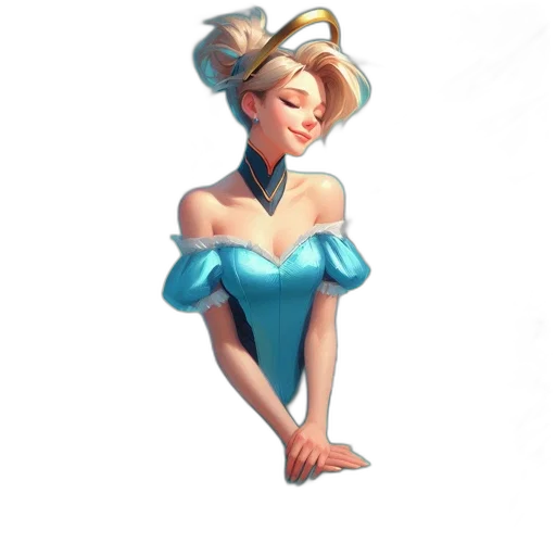 dress, crown, staff, jewelry transparent PNG cut-out