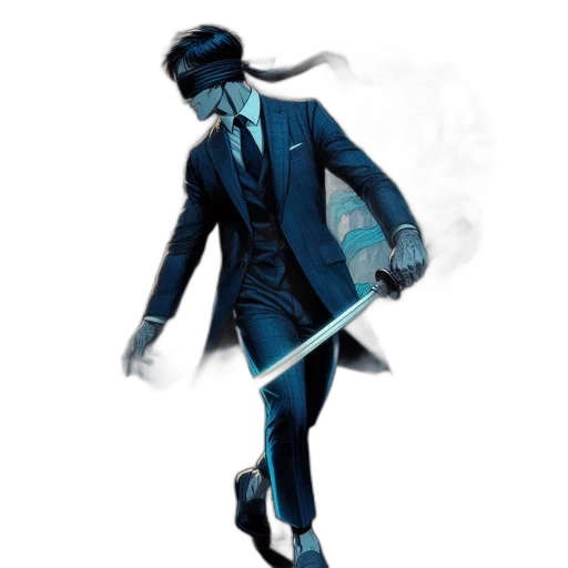 staff, jacket, umbrella, mask transparent PNG cut-out