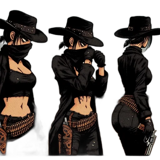hat, jacket, concept art, comic book art transparent PNG cut-out
