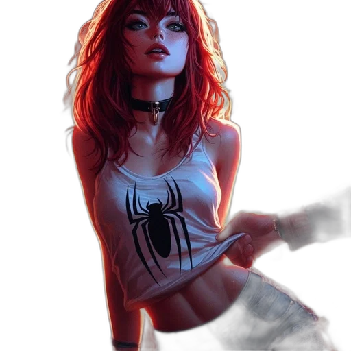 dress, comic book art, concept art, fantasy art transparent PNG cut-out