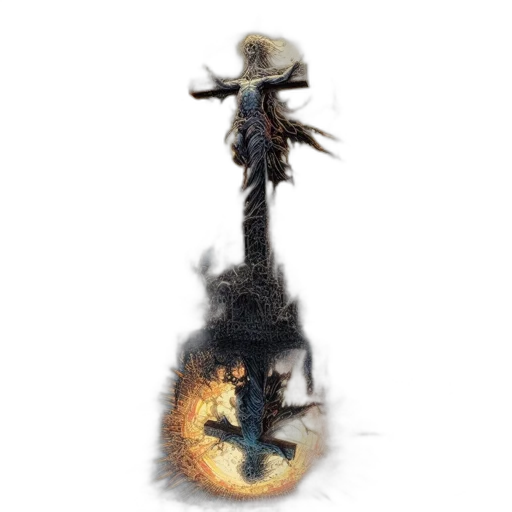 sword, staff, weapon, hat transparent PNG cut-out