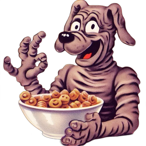 food, animal, creature, photorealistic transparent PNG cut-out