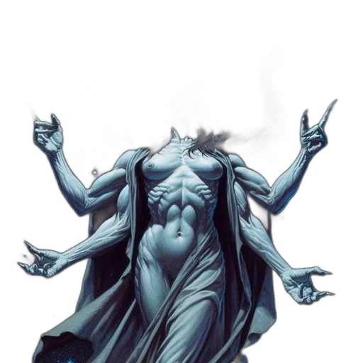 creature, concept art, comic book art, fantasy art transparent PNG cut-out