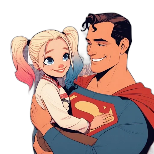 comic book art, cartoon, concept art, watercolor transparent PNG cut-out