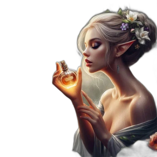 jewelry, crown, dress, staff transparent PNG cut-out