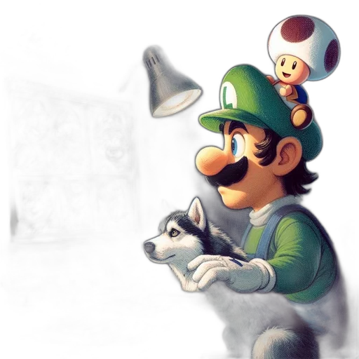 mask, animal, hat, weapon transparent PNG cut-out