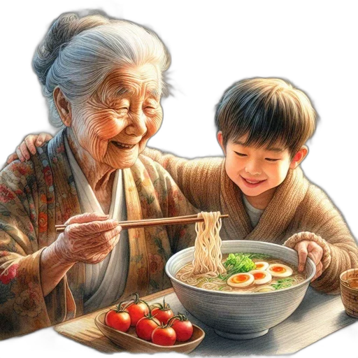 food, photorealistic, oil painting, watercolor transparent PNG cut-out