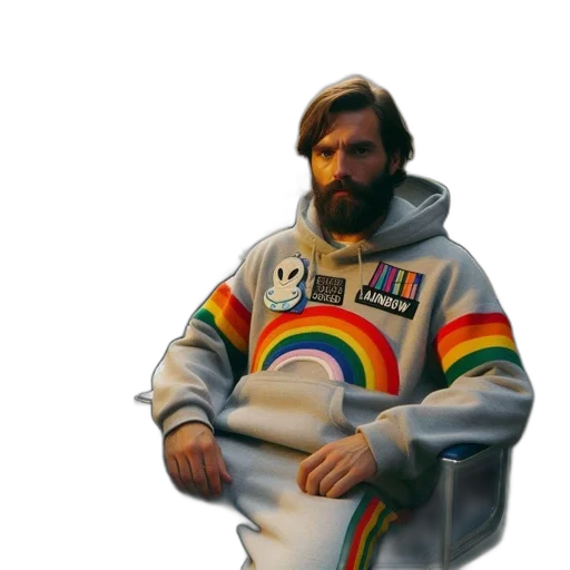 jacket, pixel art, vaporwave, concept art transparent PNG cut-out