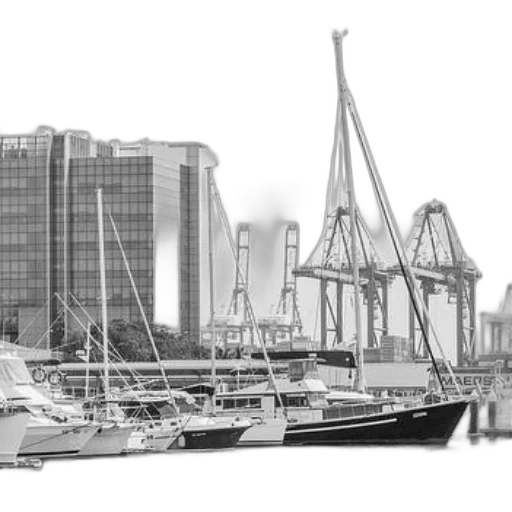 building, photorealistic, concept art, 3d render transparent PNG cut-out