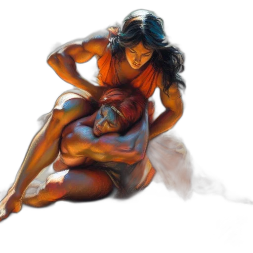 concept art, fantasy art, comic book art, photorealistic transparent PNG cut-out