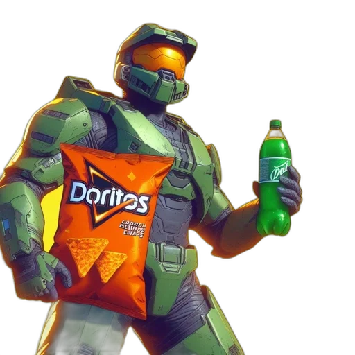 robot, bottle, food, jacket transparent PNG cut-out