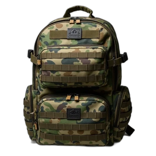 jacket, 3d render, tactical, bag transparent PNG cut-out