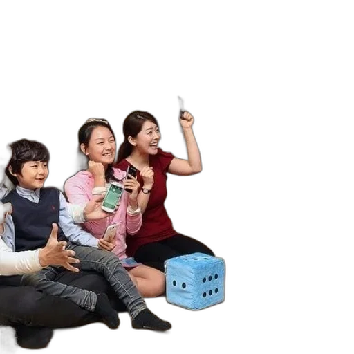 robot, furniture, umbrella, 3d render transparent PNG cut-out