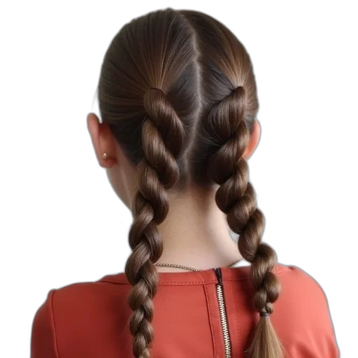 hair, jewelry, dress, staff transparent PNG cut-out