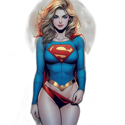 comic book art, concept art, fantasy art, cartoon transparent PNG cut-out