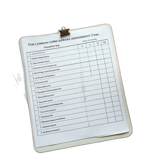 common, core, assessments, assessment transparent PNG cut-out