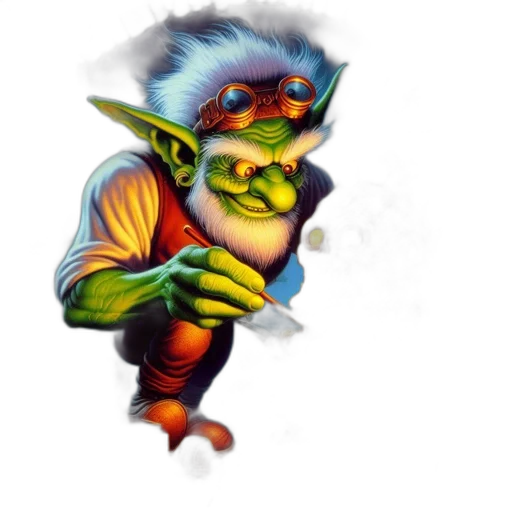 staff, creature, dragon, face transparent PNG cut-out