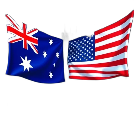 image, displays, two, flags transparent PNG cut-out