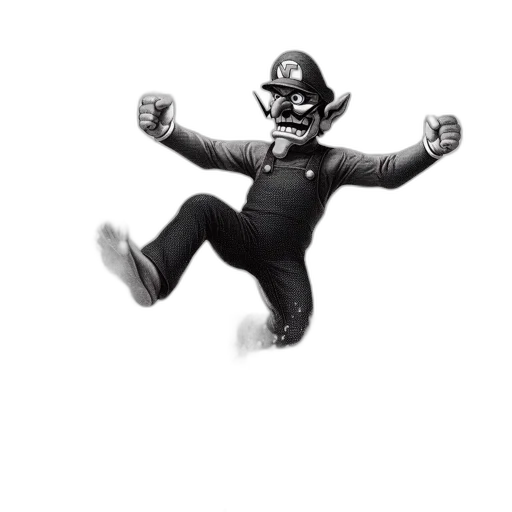 robot, creature, staff, mask transparent PNG cut-out