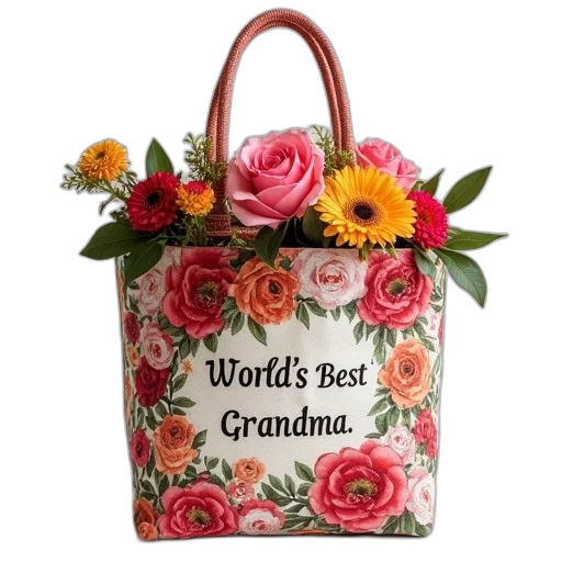 photorealistic, world, best, grandma transparent PNG cut-out