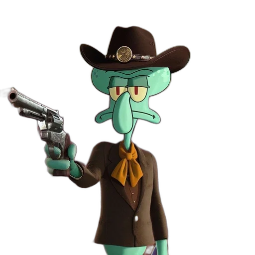 staff, hat, weapon, jacket transparent PNG cut-out