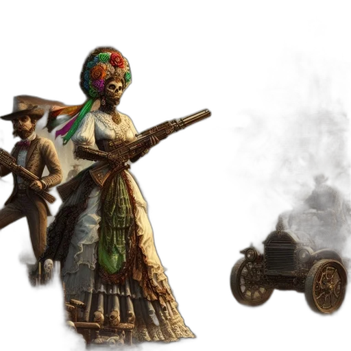 weapon, car, staff, concept art transparent PNG cut-out