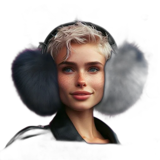 hair, crown, hat, face transparent PNG cut-out