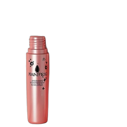 bottle, monoi, mascara, waterproof transparent PNG cut-out