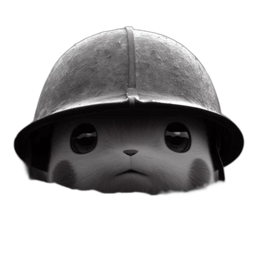 hat, face, weapon, robot transparent PNG cut-out