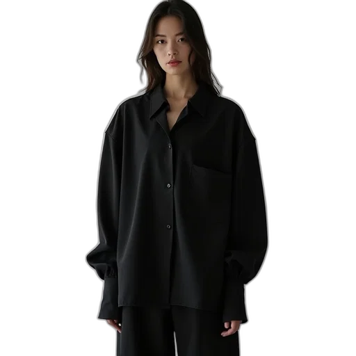 jacket, dress, staff, dark transparent PNG cut-out