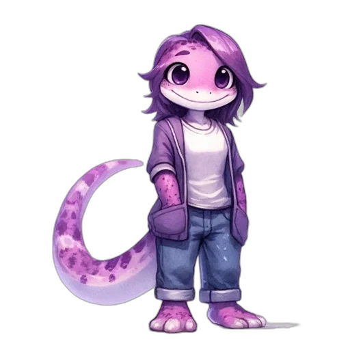 dragon, creature, staff, animal transparent PNG cut-out