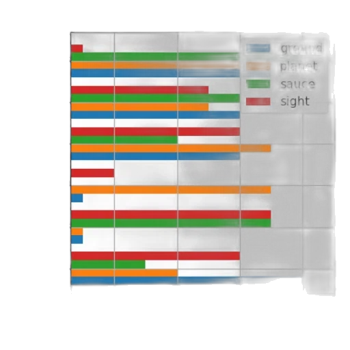 colorful, monochrome, bar, chart transparent PNG cut-out