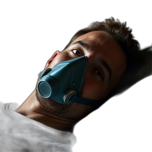 mask, face, weapon, robot transparent PNG cut-out