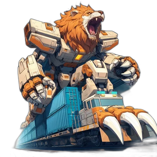 animal, concept art, fantasy art, pixel art transparent PNG cut-out