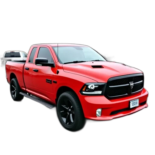 car, photorealistic, 3d render, red transparent PNG cut-out