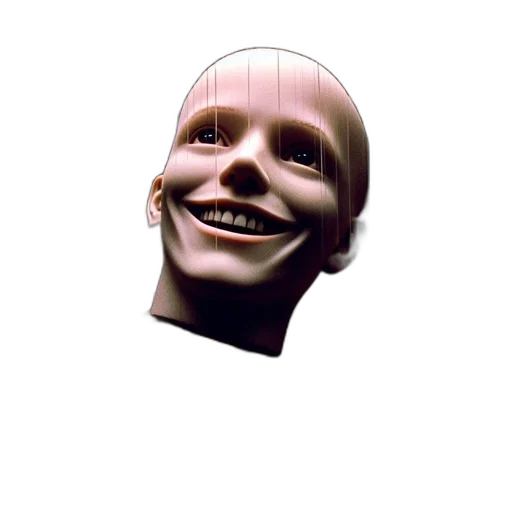 face, mask, robot, creature transparent PNG cut-out