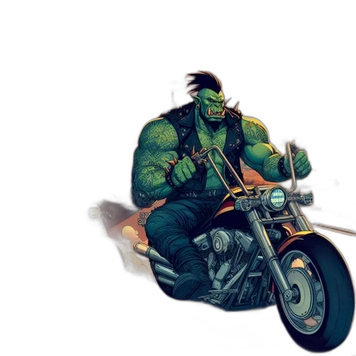 comic book art, concept art, pixel art, fantasy art transparent PNG cut-out
