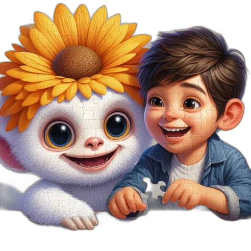flower, 3d render, photorealistic, concept art transparent PNG cut-out
