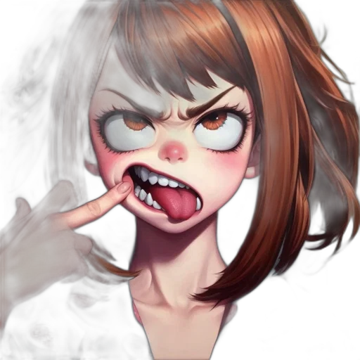 face, mask, creature, concept art transparent PNG cut-out