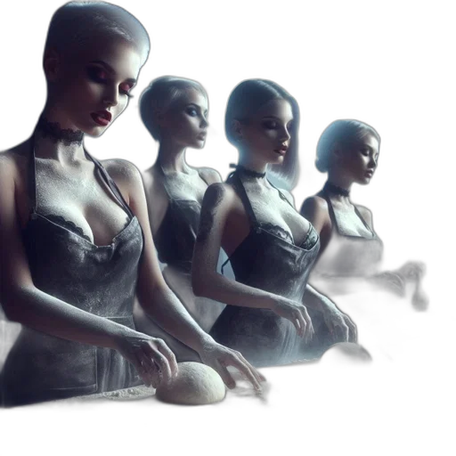 dress, robot, jewelry, concept art transparent PNG cut-out