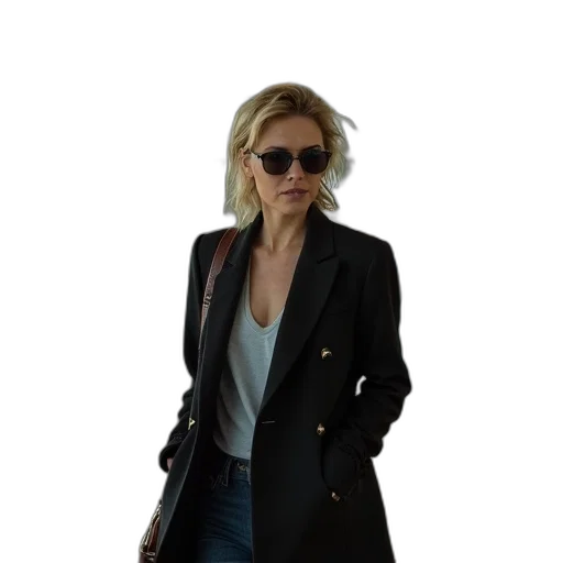 jacket, staff, concept art, dark transparent PNG cut-out