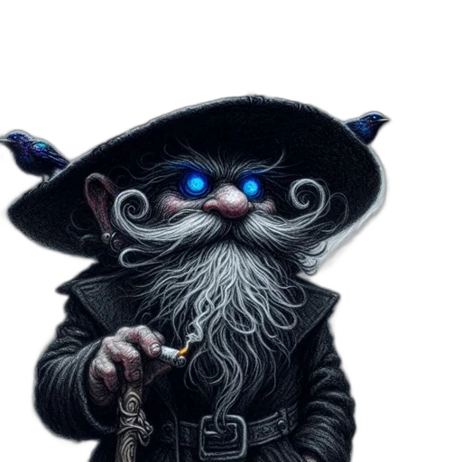 staff, hat, mask, dragon transparent PNG cut-out