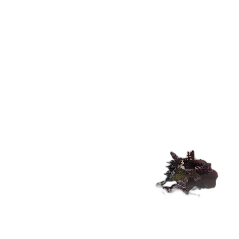 dragon, hair, creature, animal transparent PNG cut-out
