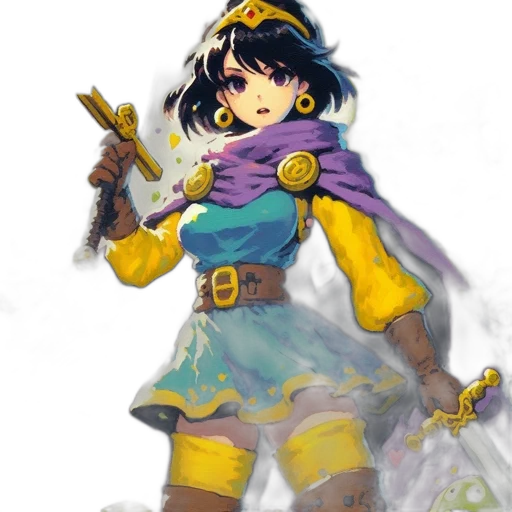 staff, weapon, sword, fantasy art transparent PNG cut-out