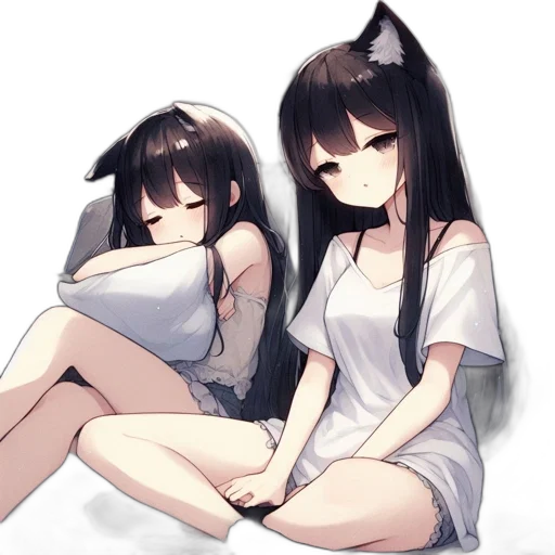 dress, anime, pixel art, concept art transparent PNG cut-out