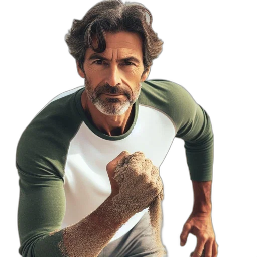 photorealistic, comic book art, concept art, 3d render transparent PNG cut-out