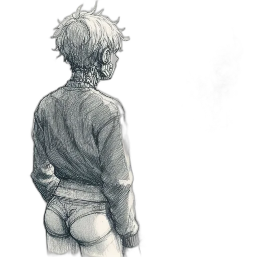 jacket, weapon, sword, creature transparent PNG cut-out