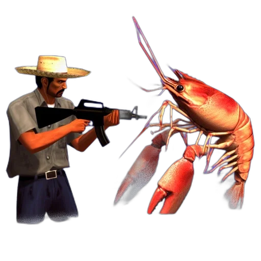 animal, weapon, creature, food transparent PNG cut-out